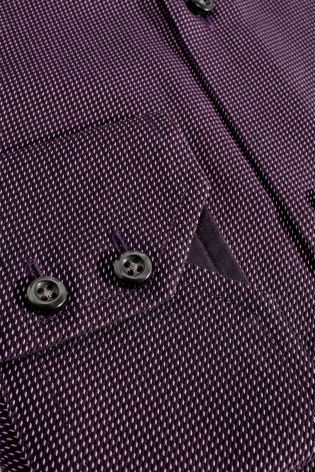 Signature Purple Patterned Shirt